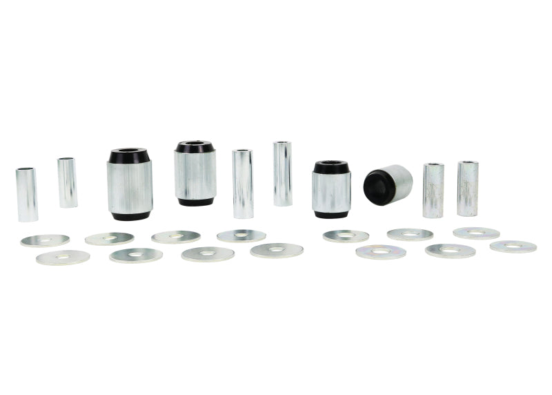 Whiteline Plus 02-09 Lexus GX470 / 06+ Toyota FJ Cruiser Fr C/A - Lwr Inner Front & Rear Bushing Kit - GTR Auto