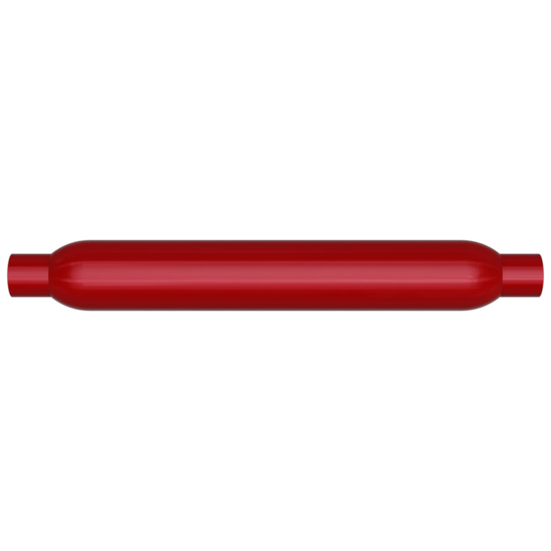 MagnaFlow Muffler Red Pack Series Glasspack 3.5in Rd 22in Body Length 2in/2in Inlet/Outlet - GTR Auto