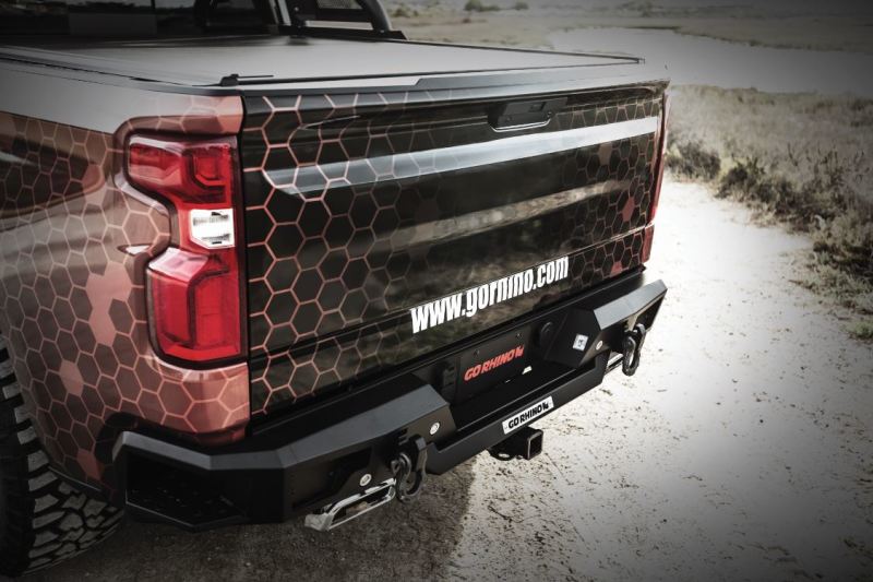 Go Rhino 19-20 Chevrolet Silverado 1500 BR20 Rear Bumper Replacement - GTR Auto