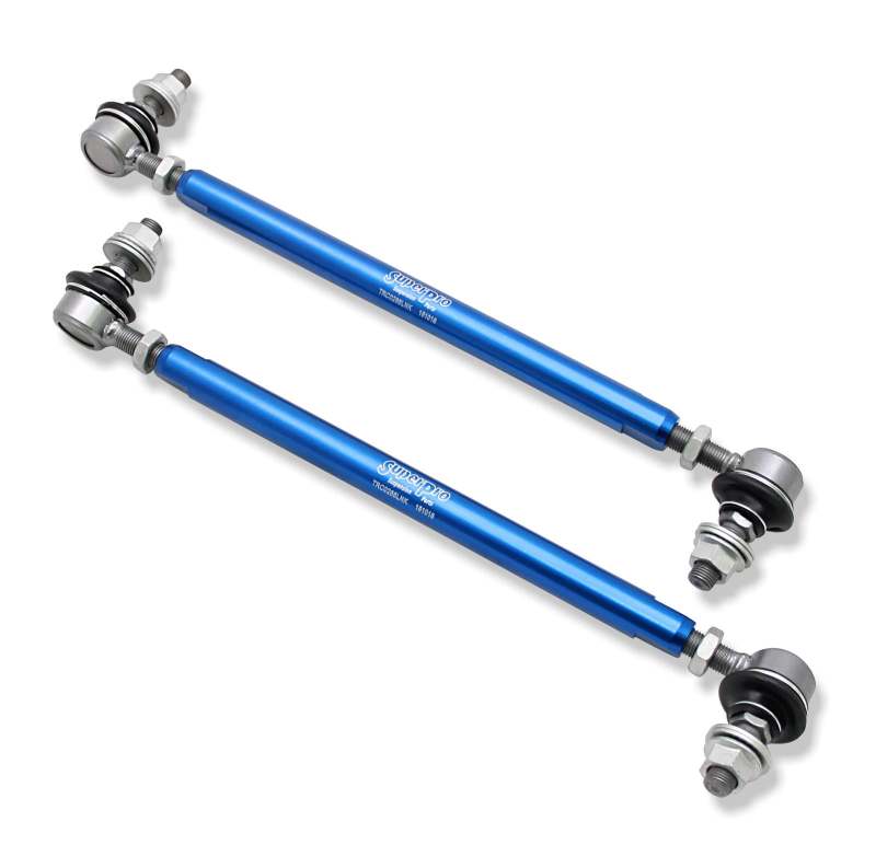 SuperPro 2006 Audi A3 Base Front HD Adjustable End Link Set - GTR Auto