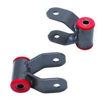 Load image into Gallery viewer, MaxTrac 04-18 Nissan Titan 2WD/4WD 1in Rear Lift Shackles - GTR Auto