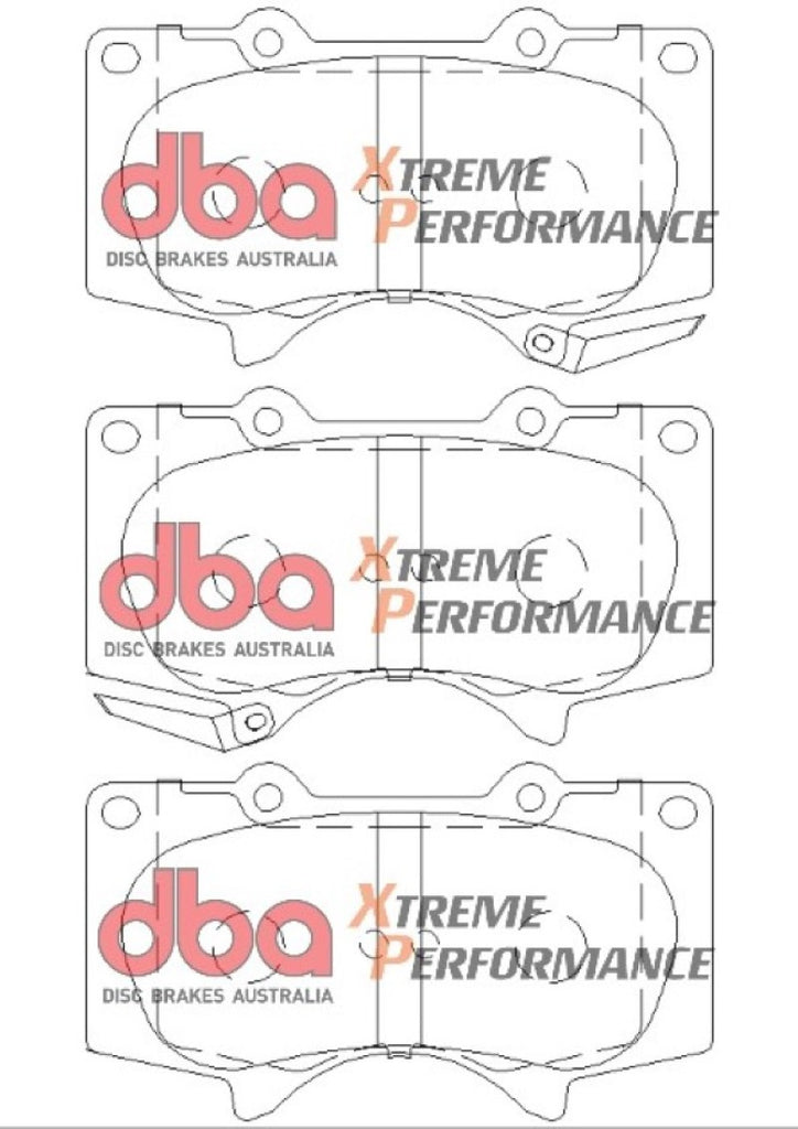 DBA 2015 Toyota Tacoma XP650 Front Brake Pads - GTR Auto