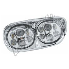 Load image into Gallery viewer, Letric Lighting LED Headlight Dual 5.75in Chrome