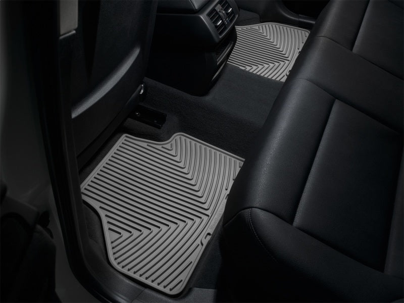 WeatherTech 11+ BMW X3 Rear Rubber Mats - Grey - GTR Auto