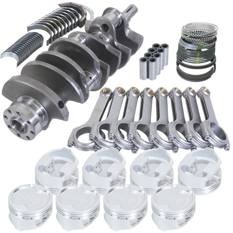 Eagle Ford 4.6L 4 Valve Heads Rotating Assembly Kit - 5.950in H-Beam +.020 Bore - GTR Auto