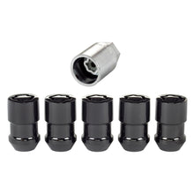 Load image into Gallery viewer, McGard Wheel Lock Nut Set - 5pk. (Cone Seat) M12X1.5 / 3/4 Hex / 1.46in. Length - Black - GTR Auto