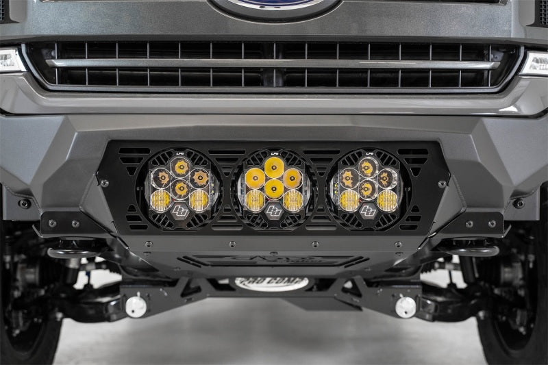 Addictive Desert Designs 18-20 Ford F-150 Bomber Front Bumper w/ 3 Baja Designs LP6 Mounts - GTR Auto