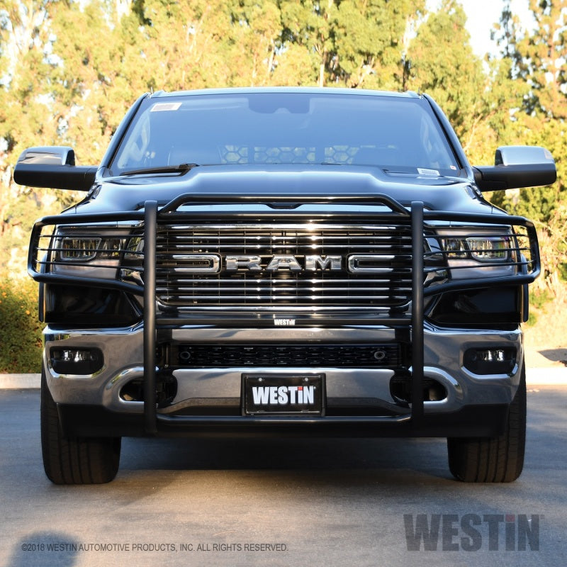 Westin 19-21 Ram 1500 (Excl. 19-21 Ram 1500 Classic)(Excl. Rebel) Sportsman Grille Guard - Black - GTR Auto