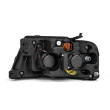 Load image into Gallery viewer, AlphaRex 04-08 Ford F150 PRO-Series Projector Headlights Black w/ Sequential Signal and DRL - GTR Auto