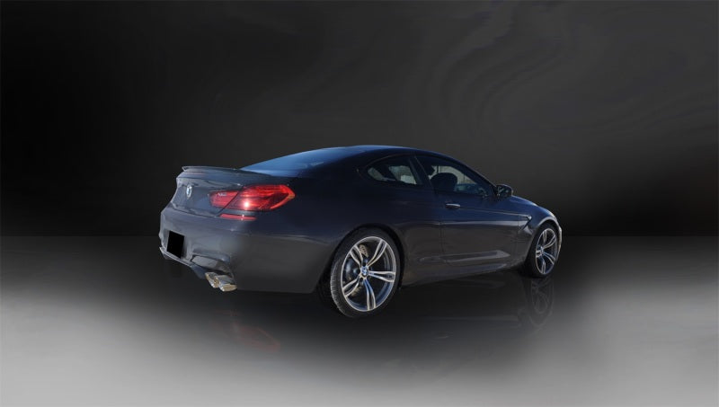 Corsa 2012-2017 BMW M6 F12 / F13 / F06 Polished Sport Axle-Back Exhaust - GTR Auto