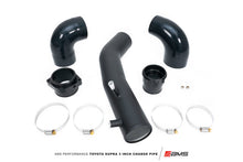 Load image into Gallery viewer, AMS Performance 2020+ Toyota Supra A90 Aluminum 3in Charge Pipe Kit - GTR Auto