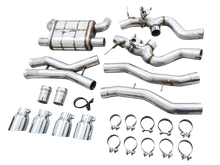 Load image into Gallery viewer, AWE Tuning SwitchPath Cat-Back Exhaust for BMW G8X M3/M4 - Chrome Silver Tips