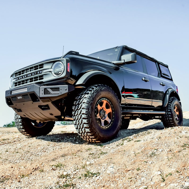 Westin 21-25 Ford Bronco Pro-Mod Front Bumper - Textured Black - GTR Auto