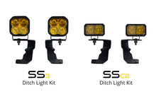 Load image into Gallery viewer, Diode Dynamics 15-21 Subaru WRX/STi Sport SS3 LED Ditch Light Kit - Yellow Combo - GTR Auto