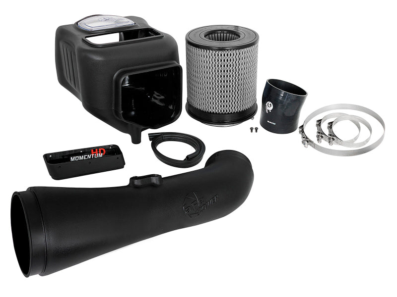 aFe Momentum HD Pro DRY S 2017 GM Diesel Trucks V8-6.6L Cold Air Intake System - GTR Auto