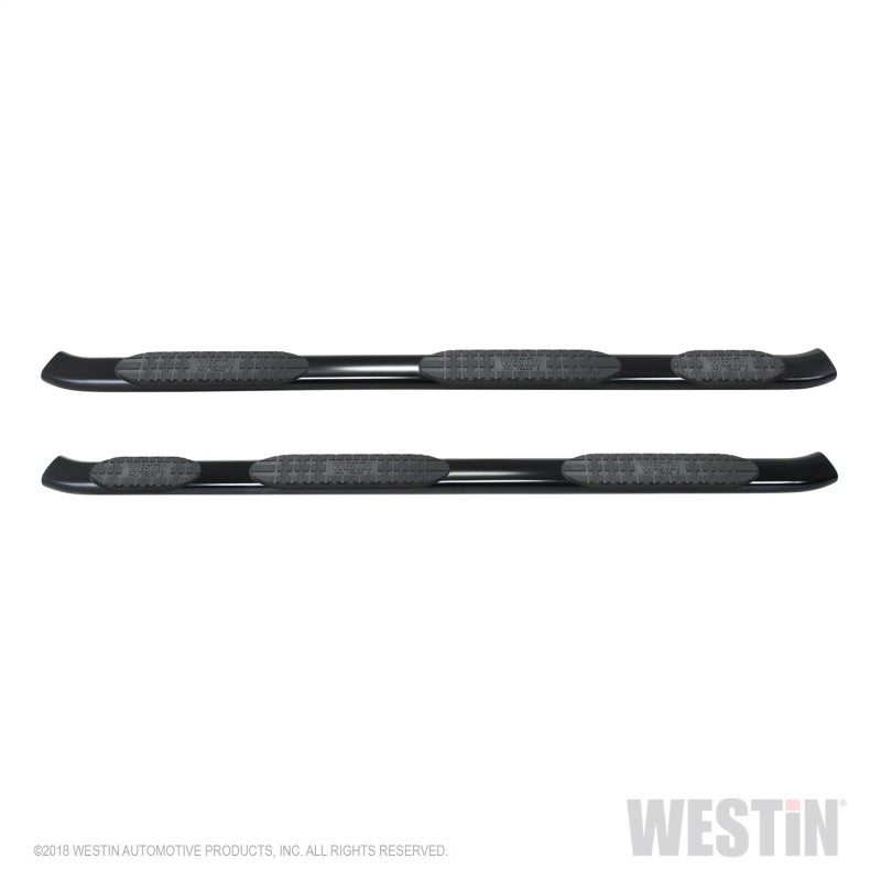 Westin 19-22 RAM 1500 Quad Cab 6.5ft Bed (Excl. Classic) PRO TRAXX 5 Oval W2W Nerf Step Bars - Blk - GTR Auto