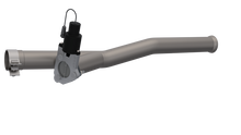 Load image into Gallery viewer, 2018-2024 Jeep Wrangler JL 3.6L QTP Aggressor Cutout Pipe