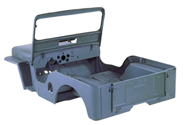 Omix Reproduction Steel Body Tub- 49-53 Willys CJ3A - GTR Auto