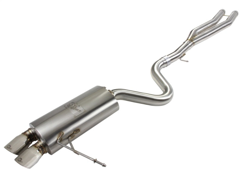 aFe MACHForce Exhaust Cat-Back SS-304 w/ Polished Tips 07-13 BMW 328i (E92/93) L6 3.0L Non-Turbo - GTR Auto
