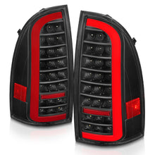 Load image into Gallery viewer, ANZO 05-15 Toyota Tacoma Full LED Tail Lights w/Light Bar Sequential Black Housing Clear Lens - GTR Auto