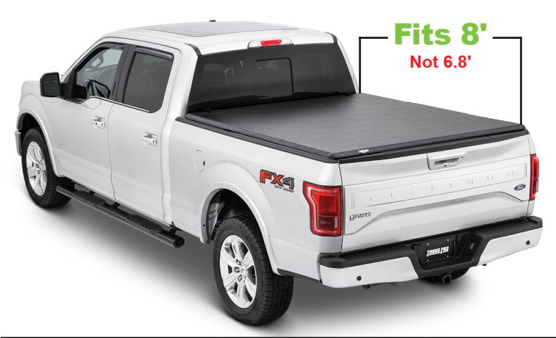 Tonno Pro 17-22 Ford F-250 Super Duty 8ft Styleside Tonno Fold Tri-Fold Tonneau Cover - GTR Auto