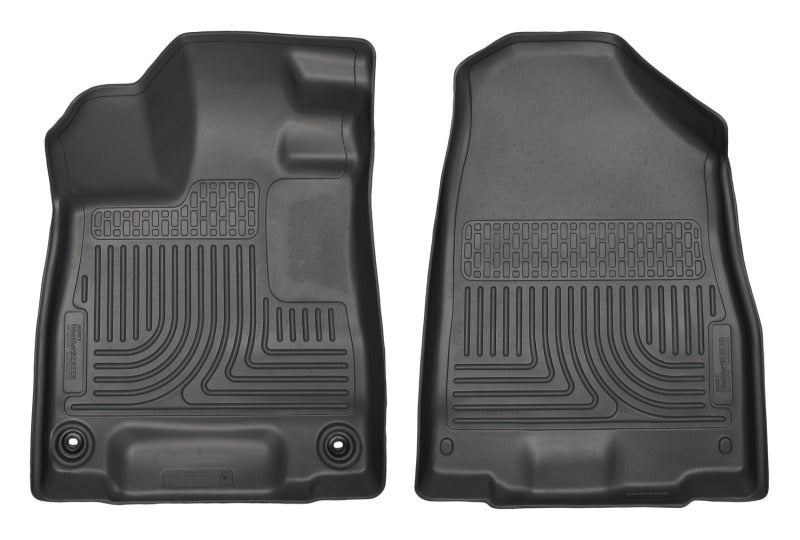 Husky Liners 2014 Acura MDX All Models Weatherbeater Black Front Floor Liners - GTR Auto