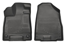 Load image into Gallery viewer, Husky Liners 2014 Acura MDX All Models Weatherbeater Black Front Floor Liners - GTR Auto