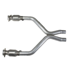 Load image into Gallery viewer, BBK 11-14 Mustang 3.7 V6 Short Mid X Pipe With Catalytic Converters 2-1/2 For BBK Long Tube Headers - GTR Auto