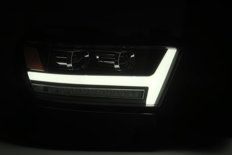AlphaRex 19-20 Ram 1500HD PRO-Series Proj Headlight Plnk Style Blk w/Activ Light/Seq Signal/Plnk DRL - GTR Auto