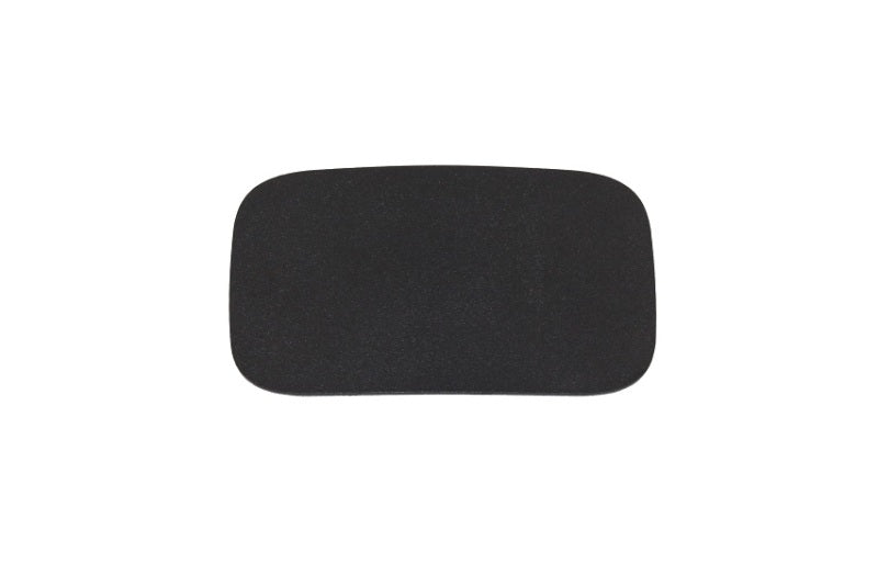 Kentrol 07-18 Jeep Wrangler JK Plate Delete Badge - Textured Black 80708