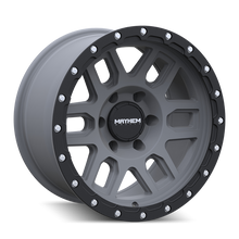 Load image into Gallery viewer, Mayhem 8304 Delta 20x9 / 8x170 BP / -12mm Offset / 125.2mm Hub Matte Gunmetal- Matte Black Lip Wheel - GTR Auto