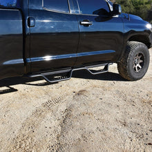 Load image into Gallery viewer, Westin 07-21 Toyota Tundra Double Cab Outlaw Nerf Step Bars - Textured Black - GTR Auto
