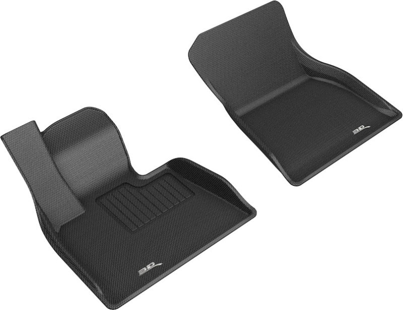 3D MAXpider 2019-2020 BMW X5 (G05)/X7 (G07) Kagu 1st Row Floormat - Black - GTR Auto