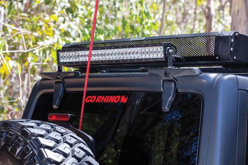 Go Rhino 18-20 Jeep Wrangler JL/JLU Light Mount - up to 30in LED - GTR Auto