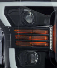 Load image into Gallery viewer, AlphaRex 18-19 Ford F-150 PRO-Series Proj Headlights Plank Style Gloss Blk w/Activ Light/Seq Signal - GTR Auto