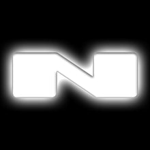 Load image into Gallery viewer, ORACLE Lighting Universal Illuminated LED Letter Badges - Matte Wht Surface Finish - N