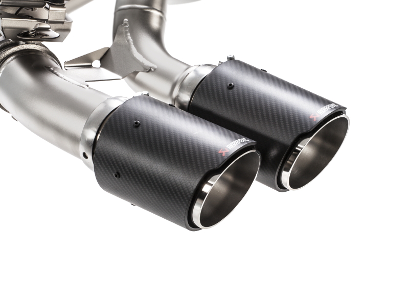 Akrapovic 16-17 BMW M2 F87 (Excl M2 Competition) Evolution Line Cat Back (Titanium) w/Carbon Tips - GTR Auto