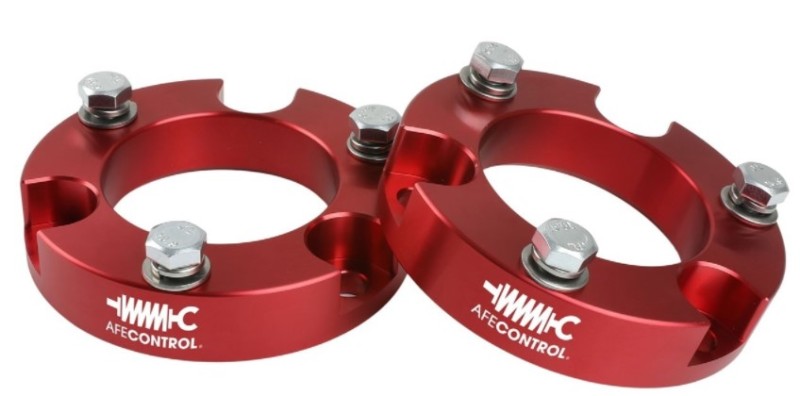 aFe CONTROL 2.0 IN Leveling Kit 05-21 Toyota 4Runner/FJ Cruiser/Tacoma - Red - GTR Auto