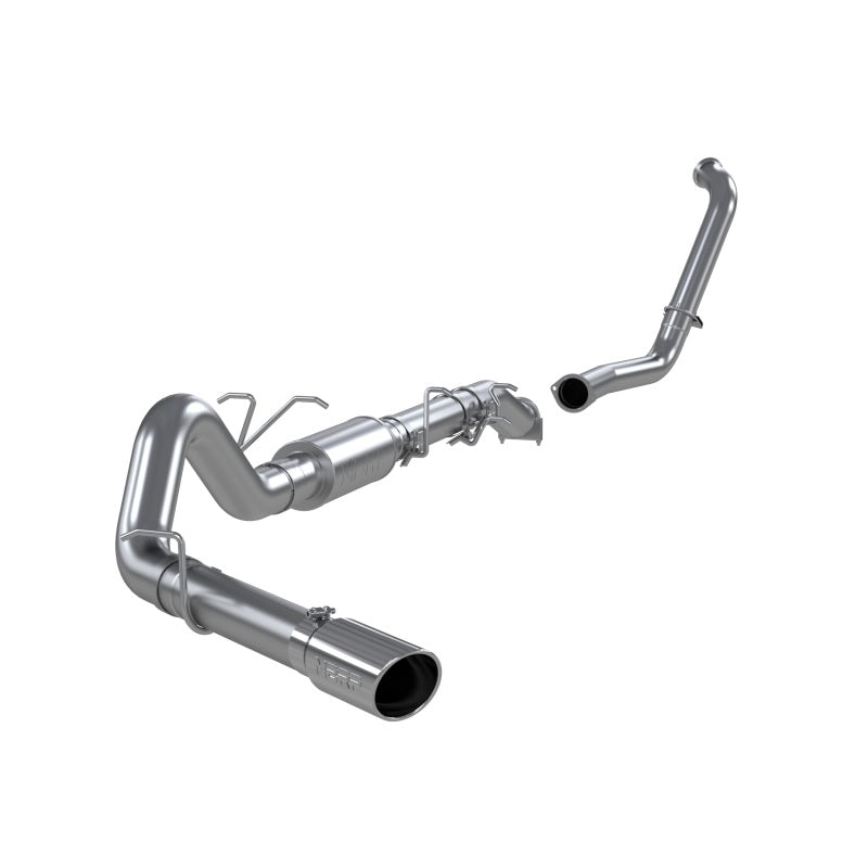 MBRP 2003-2007 Ford F-250/350 6.0L EC/CC Turbo Back Single Side (Stock Cat) - GTR Auto