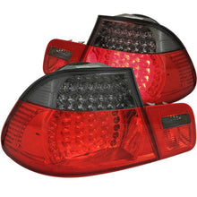 Load image into Gallery viewer, ANZO 1999-2001 BMW 3 Series E46 LED Taillights Red/Smoke 2pc - GTR Auto