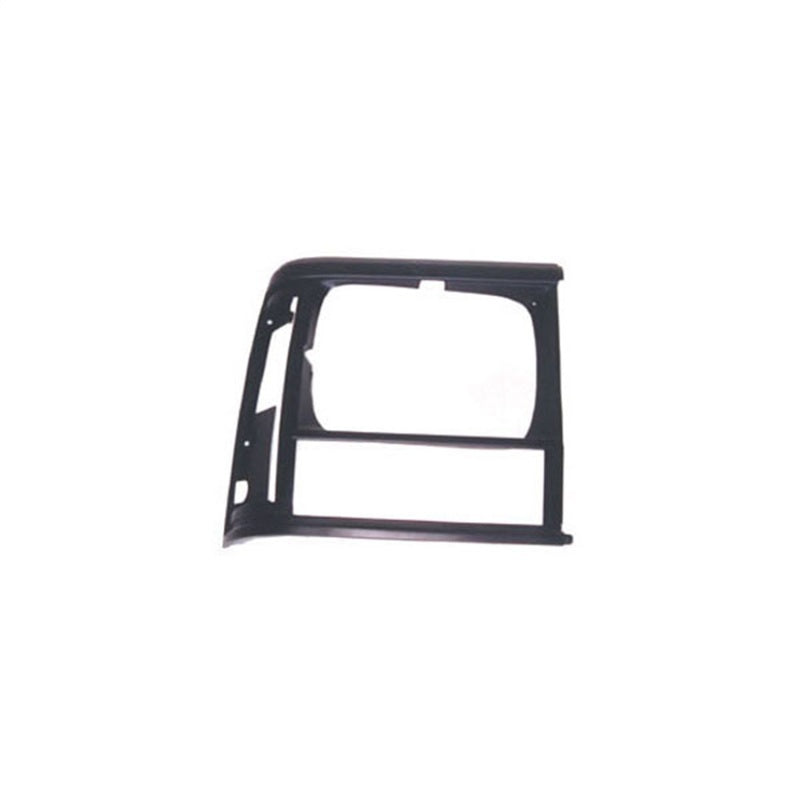 Omix Headlight Bezel LH Blk 91-96 Cherokee & Comanche - GTR Auto