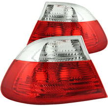 Load image into Gallery viewer, ANZO 2000-2003 BMW 3 Series E46 Taillights Red/Clear - GTR Auto