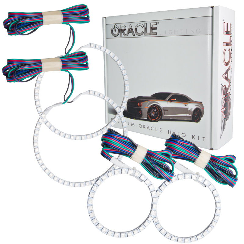 Oracle BMW 3 Series 06-11 LED Halo Kit - Non-Projector - ColorSHIFT - GTR Auto