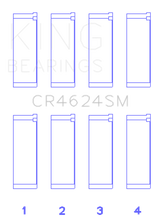 Load image into Gallery viewer, King Engine Bearings Hyundai G4KE / G4KC (Size +075) Rod Bearings (Set of 4)