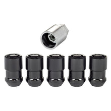 Load image into Gallery viewer, McGard Wheel Lock Nut Set - 5pk. (Cone Seat) M12X1.5 / 3/4 Hex / 1.46in. Length - Black - GTR Auto
