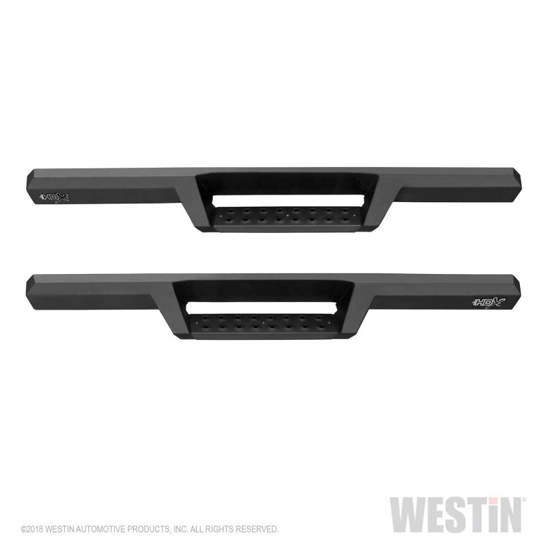 Westin 18-20 Jeep Wrangler JL 2DR HDX Drop Nerf Step Bars - Textured Black - GTR Auto