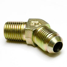 Load image into Gallery viewer, ATP 1/4in NPT to 6AN Flare, Male to Male, 45 Deg Adapter Fitting