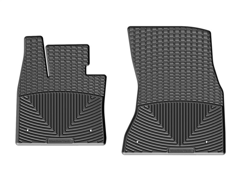WeatherTech 14-15 BMW X5 Front Rubber Mats - Black - GTR Auto