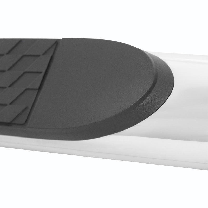 Westin 2014-2018 Chevy Silverado 1500 Dbl Cab (Body Mount) Platinum 4 Oval Nerf Step Bars - SS - GTR Auto