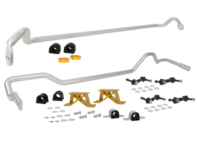 Whiteline 06-07 Subaru WRX STi Front and Rear 24mm Swaybar Kit - GTR Auto